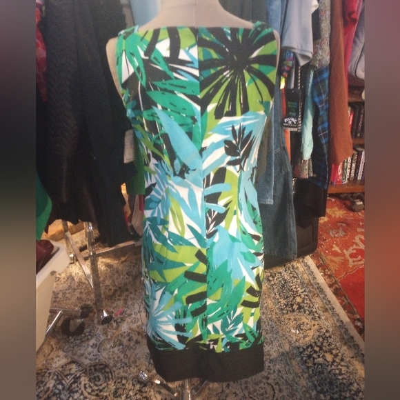 Dressbarn cool color dress, Size 10 NWT - Picture 2 of 4